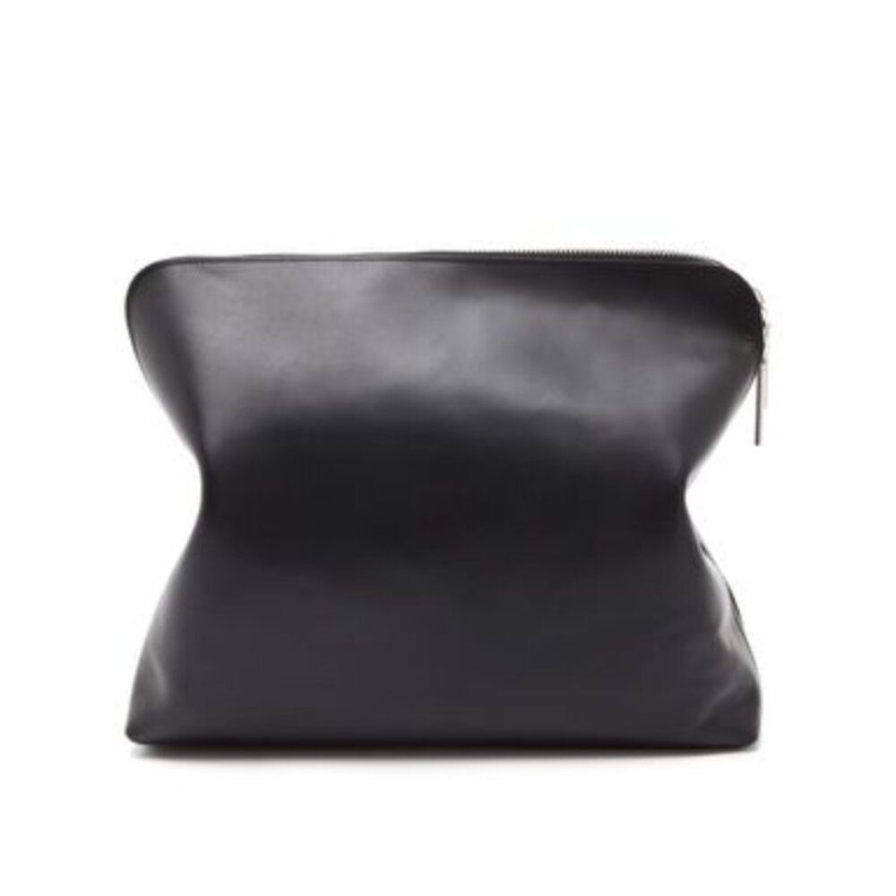 NWT 3.1 Phillip Lim 31 Cosmetic Pouch Bag iPad Luxury Travel Work Clutch Black
